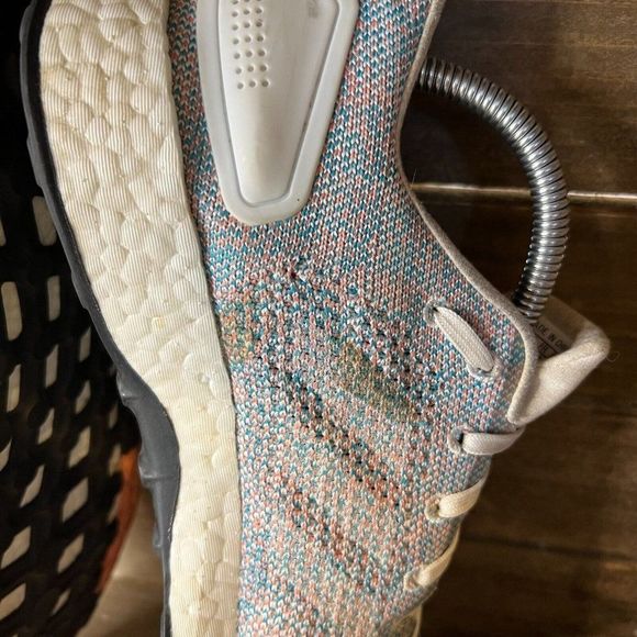 Womens Adidas Pureboost DPR Gray Running Athletic Shoes Sneakers Size 9.5 M GUC - Picture 6 of 7